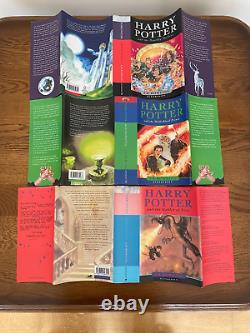 Harry Potter Hardback Book Set Collection 1-7 Complete Set All Hardback