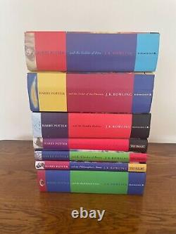 Harry Potter Hardback Book Set Collection 1-7 Complete Set All Hardback