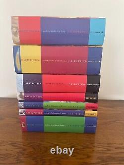 Harry Potter Hardback Book Set Collection 1-7 Complete Set All Hardback