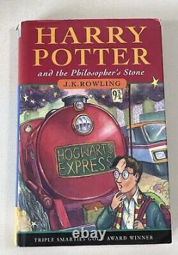 Harry Potter Hardback Books 1-7 Complete Set Incl 1st Editions JK Rowling +extra