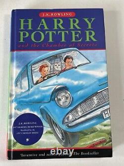 Harry Potter Hardback Books 1-7 Complete Set Incl 1st Editions JK Rowling +extra