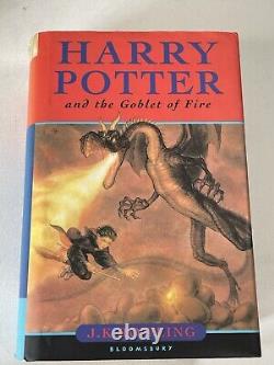 Harry Potter Hardback Books 1-7 Complete Set Incl 1st Editions JK Rowling +extra