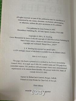 Harry Potter Hardback Books 1-7 Complete Set Incl 1st Editions JK Rowling +extra