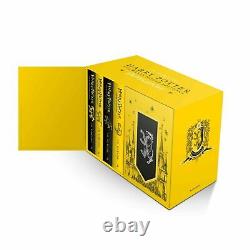 Harry Potter Hufflepuff House Editions 7 Books Hardback Box Set by J. K. Rowling