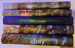 Harry Potter Illustrated Editions 1-5 Books Collection Set By Rowling 2022 NEW