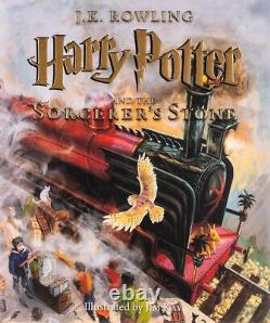 Harry Potter Illustrated Editions 1-5 Books Collection Set By Rowling 2022 NEW