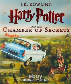 Harry Potter Illustrated Editions 1-5 Books Collection Set By Rowling 2022 NEW
