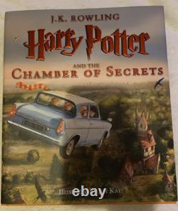 Harry Potter Illustrated Editions 1-5 Books Collection Set By Rowling 2022 NEW