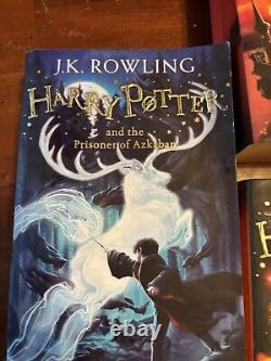 Harry Potter Illustrated Editions 4 Books Set by J. K. Rowling (2019, Hardback)