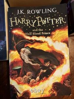 Harry Potter Illustrated Editions 4 Books Set by J. K. Rowling (2019, Hardback)