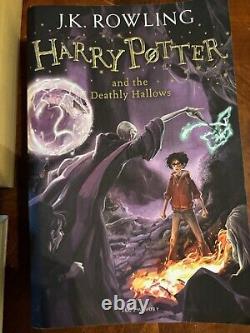 Harry Potter Illustrated Editions 4 Books Set by J. K. Rowling (2019, Hardback)