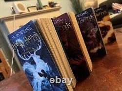 Harry Potter Illustrated Editions 4 Books Set by J. K. Rowling (2019, Hardback)