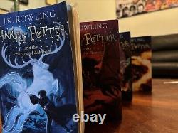 Harry Potter Illustrated Editions 4 Books Set by J. K. Rowling (2019, Hardback)