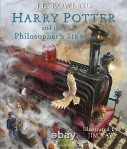 Harry Potter Illustrated Hardback 1-5 Book Collection Set BRAND NEW
