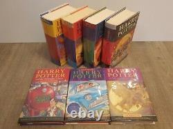Harry Potter, JK Rowling, UK Hardback Books, 1st Edition 1st Prints