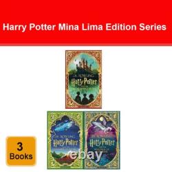 Harry Potter Mina Lima Edition Series 3 Books Collection Set by J. K. Rowling NEW