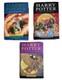 Harry Potter Set Of Three Rare First Edition Hardback Books Bloomsbury 1999-2007