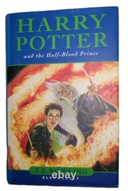 Harry Potter Set of three rare first edition hardback books Bloomsbury 1999-2007