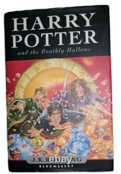 Harry Potter Set of three rare first edition hardback books Bloomsbury 1999-2007