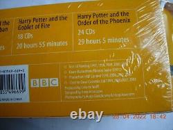 Harry Potter box set Audiobook Collection 67 CDs 5 books New in clam shell case