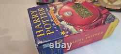 Harry Potter hardback trilogy set, good condition, early editions, Ted Smart B2