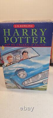 Harry Potter hardback trilogy set, good condition, early editions, Ted Smart B2