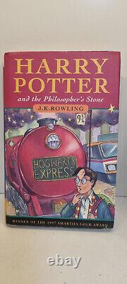 Harry Potter hardback trilogy set, good condition, early editions, Ted Smart B2