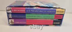 Harry Potter hardback trilogy set, good condition, early editions, Ted Smart B2