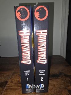 Hawkworld By John Ostrander Custom Bound Hardcover Omnibus 2 Book Set