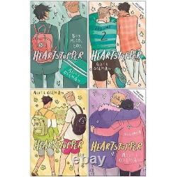 Heartstopper Series Volume 1-4 Books Collection Set By Alice Oseman Paperback