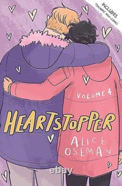 Heartstopper Series Volume 1-4 Books Collection Set By Alice Oseman Paperback