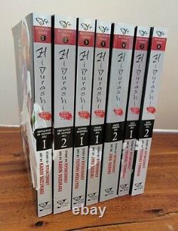 Higurashi When They Cry Series Vol 1 2 3 5 6 7 8 Manga (7 Book Set) English