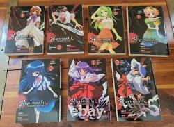 Higurashi When They Cry Series Vol 1 2 3 5 6 7 8 Manga (7 Book Set) English