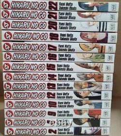 Hikaru no Go Vol. 2,4,9,10,12-18,20-22 English Manga Graphic Novels14 book lot