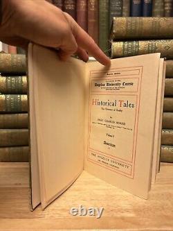 Historical Tales Charles Morris 15 Volume HC Book Collection Antique 1904