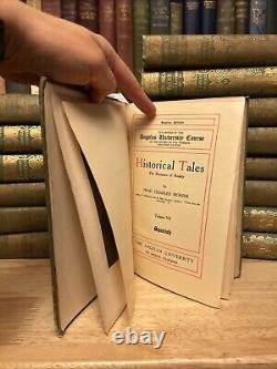 Historical Tales Charles Morris 15 Volume HC Book Collection Antique 1904