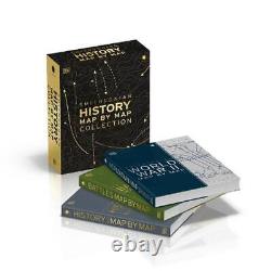 History Map by Map Collection 3 Book Box Set 3-Book Box Set WWII, Battles, a