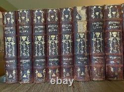 History Of Egypt, 1904-06 13 Volume Book Set Maspero, Rappoport, King & Hall