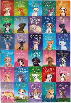 Holly Webb Animal Stories 30 Book Set Collection Puppy and Kitten Rescue Series
