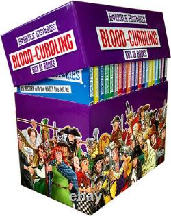 Horrible Histories Blood Curdling Collection 20 Books Box Set Children Gift Pack