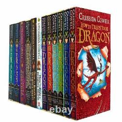 How to Train Your Dragon Series 12 Books Collection Set By Cressida Cowell NEW