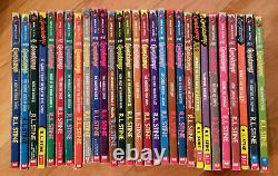 Huge RL Stine Goosebumps Collection, Near Complete Orig Set 104 Books +Bookmarks