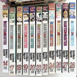 Hunter x Hunter manga Vol Lot Set Graphic Novel Book Anime Gon Hisoka Killua