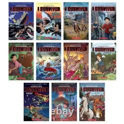 I Survived Series Graphic Novels Collection Set (11 Book Set) by Lauren Tarshis