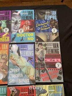 Ian Fleming 007 JAMES BOND 15 PB Books COMPLETE SET Penguin Collection Excellent