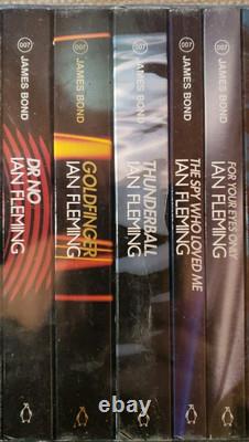 Ian Fleming JAMES BOND 007 PB Box Set Penguin Fiction Novels NEW SEALED