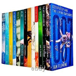 Ian Fleming James Bond 007 Collection 14 Books Set Moon Raker, Thunder Paperback