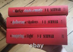 Illumicrate A Darker Shade of Magic Collectors set VE Schwab ADSOM SIGNED