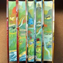 Illumicrate Percy Jackson & The Olympians Boxset 1-5 SIGNED Hardback Collector's
