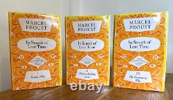 In Search of Lost Time by Marcel Proust 1992 UK 6 Vol HB Set Chatto & Windus